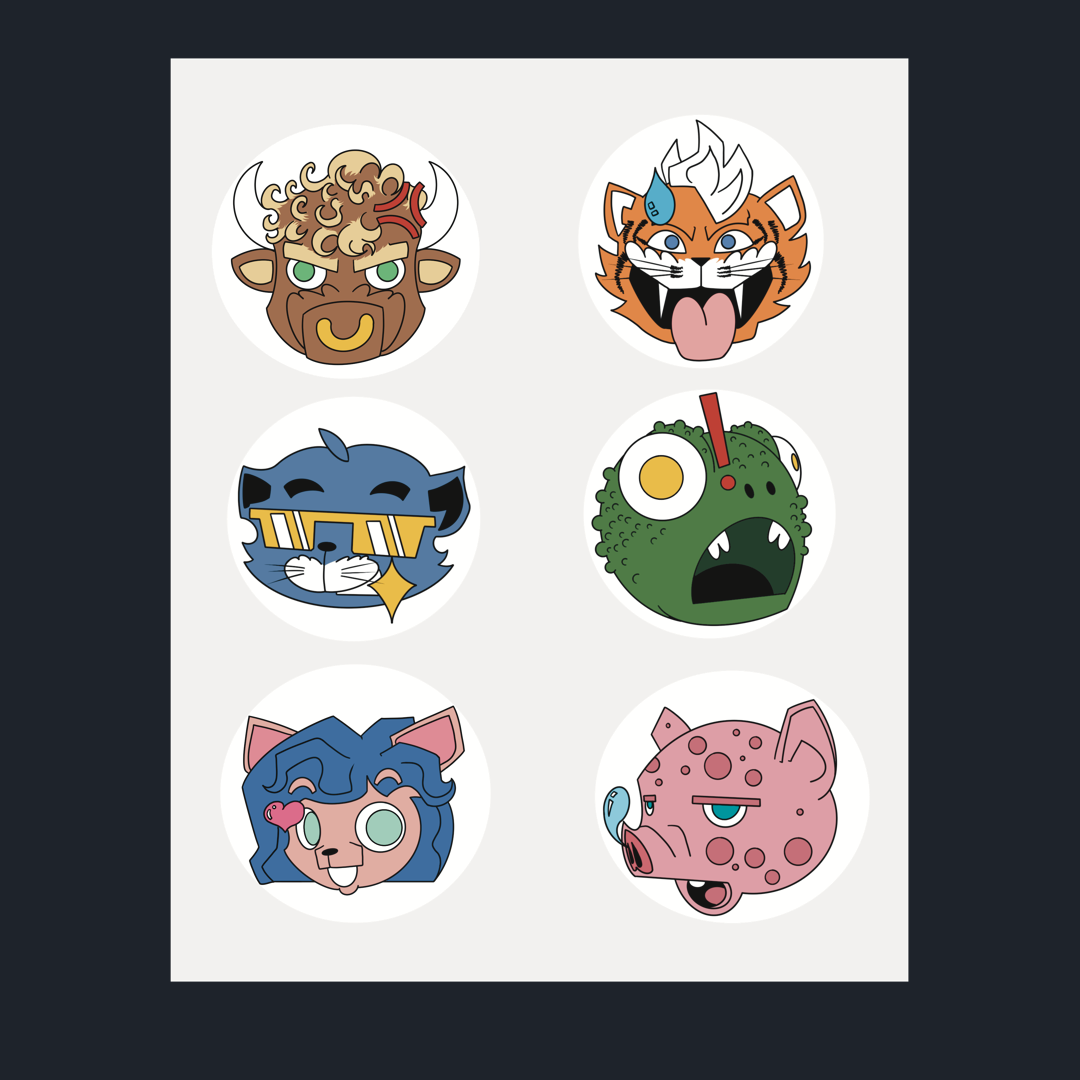 Reign Of Fire Sticker Pack